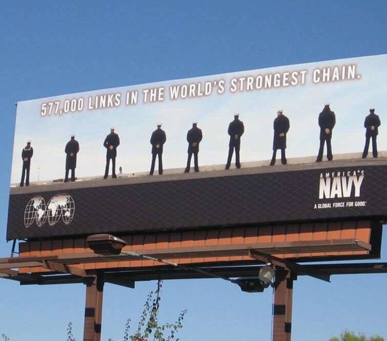 military advertising