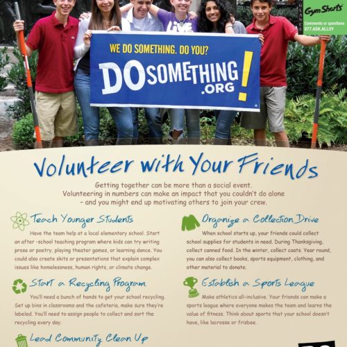 DoSomething.Org -Volunteer With Friends