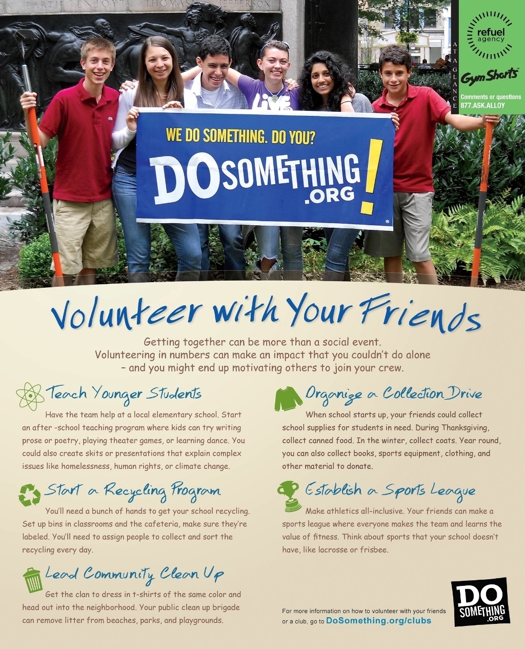 DoSomething.Org -Volunteer With Friends