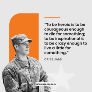 inspirational military quotes