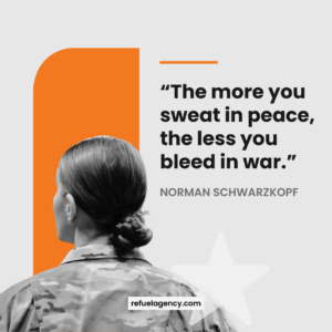 inspirational military quotes