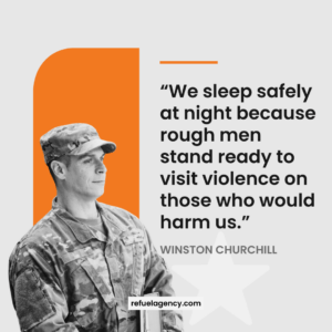 inspirational military quotes