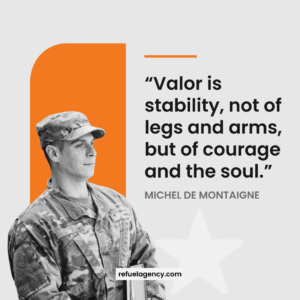 inspirational military quotes