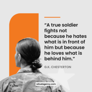 inspirational military quotes