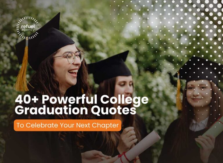 Read more about the article 40 Powerful College Graduation Quotes To Celebrate Your Next Chapter and Inspire Graduates