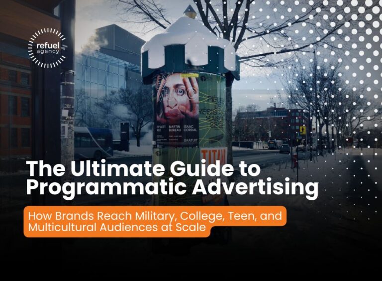 Read more about the article The Ultimate Guide to Programmatic Advertising: How Brands Reach Military, College, Teen, and Multicultural Audiences at Scale
